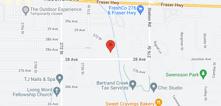 map of 217 27411 28TH AVENUE
